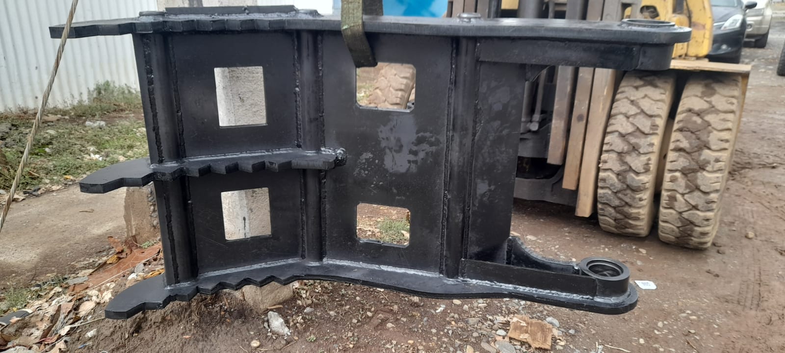 Dedo para excavadora