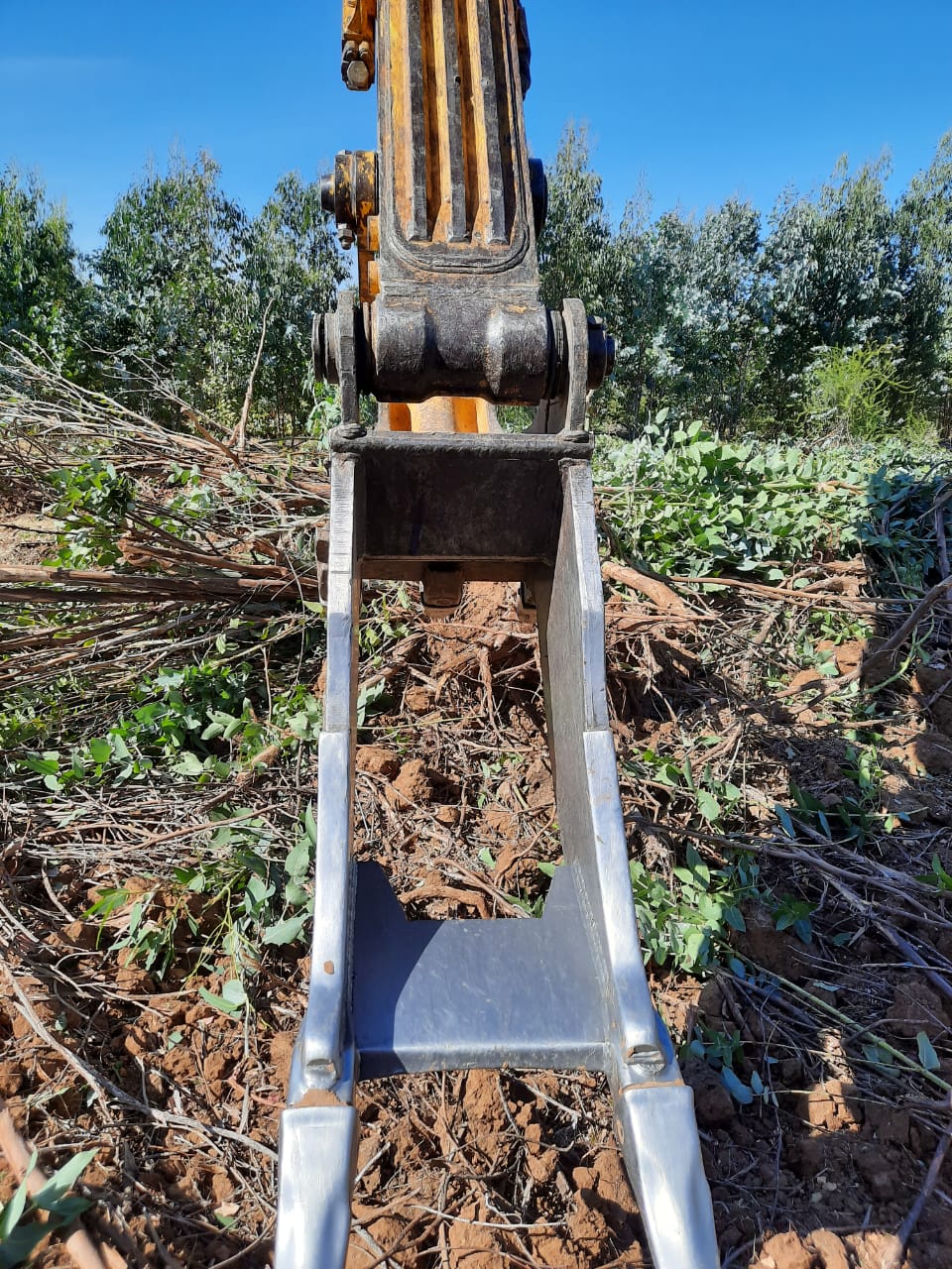 Garra destroncadora de 2 dientes para 20 a 30 ton