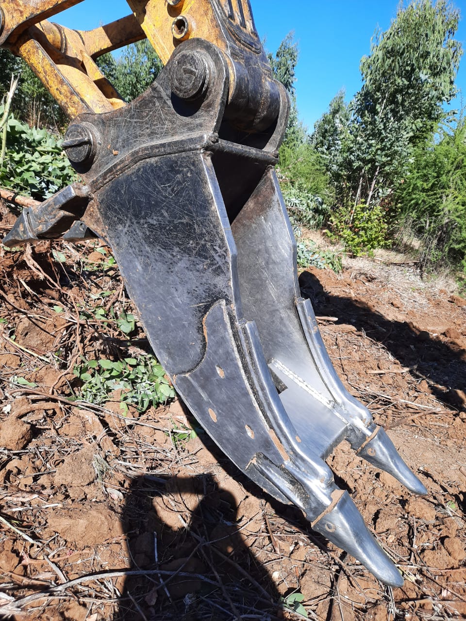 Garra destroncadora de 2 dientes para 20 a 30 ton